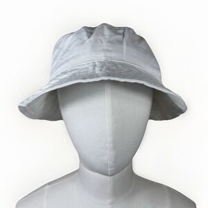 Draft Kings Unisex White Bucket Hat One Size Fits All Logo Embroidered